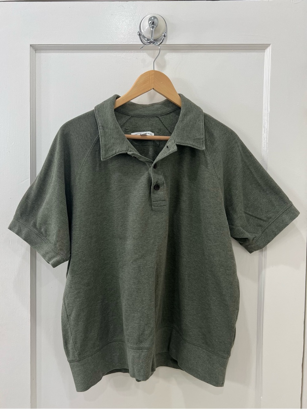 Banana Republic Olive Green Short Sleeve Polo